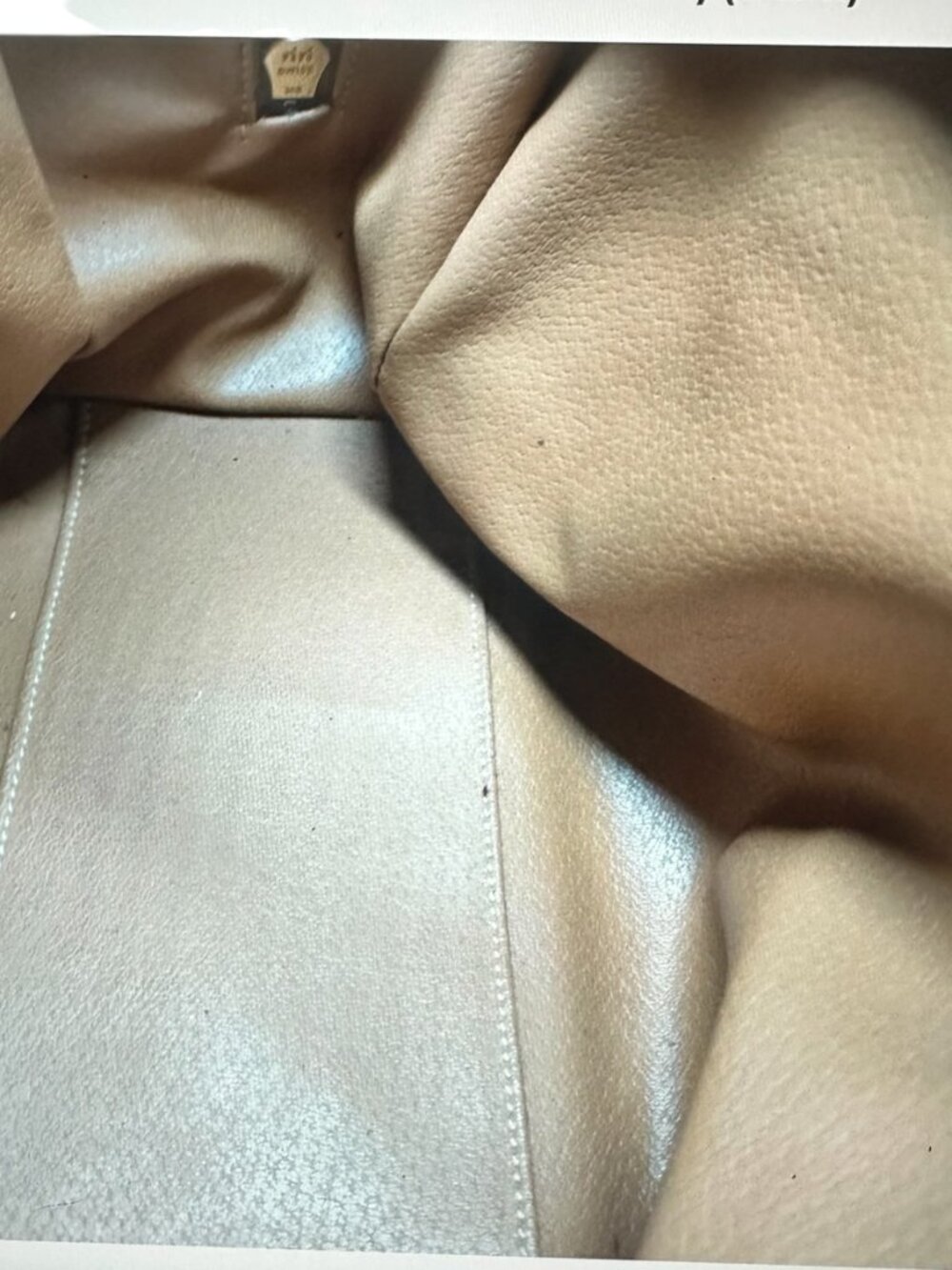 CELINE Macadam Boston Bag Hand Purse Leather PVC Brown - Picture 10 of 10